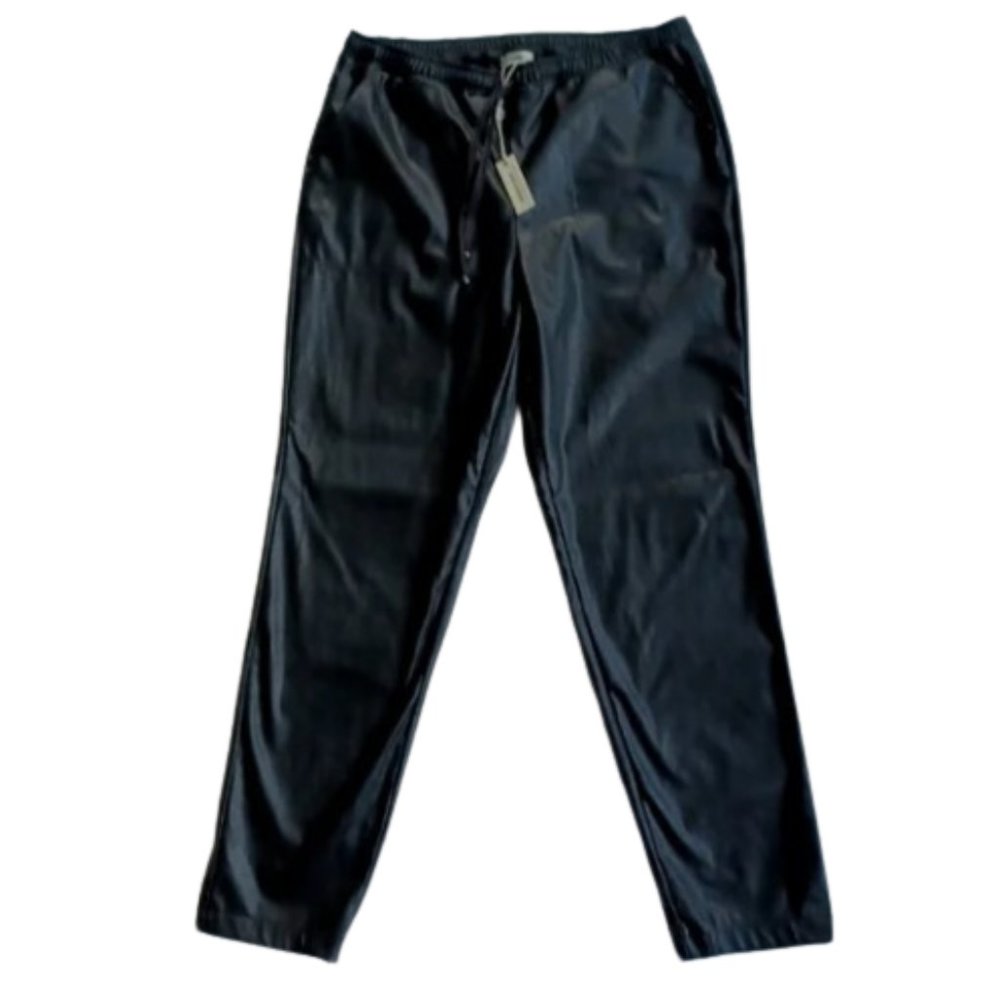 Max Studio Faux Leather Pull On Pant NEW Sz. XL